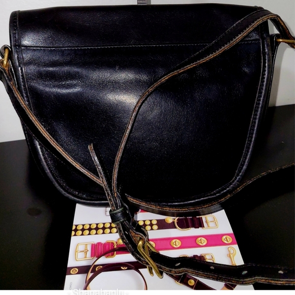 Coach Vintage 5828 RARE Paris Flap Crossbody - Picture 2 of 15